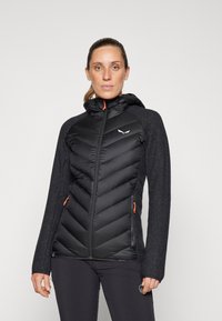 Salewa FANES SARNER RDSDWN HYBRID JACKET. - Dunjacka - black out