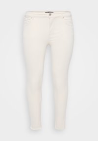 CARWILLY RAW - Jeans Skinny Fit - ecru