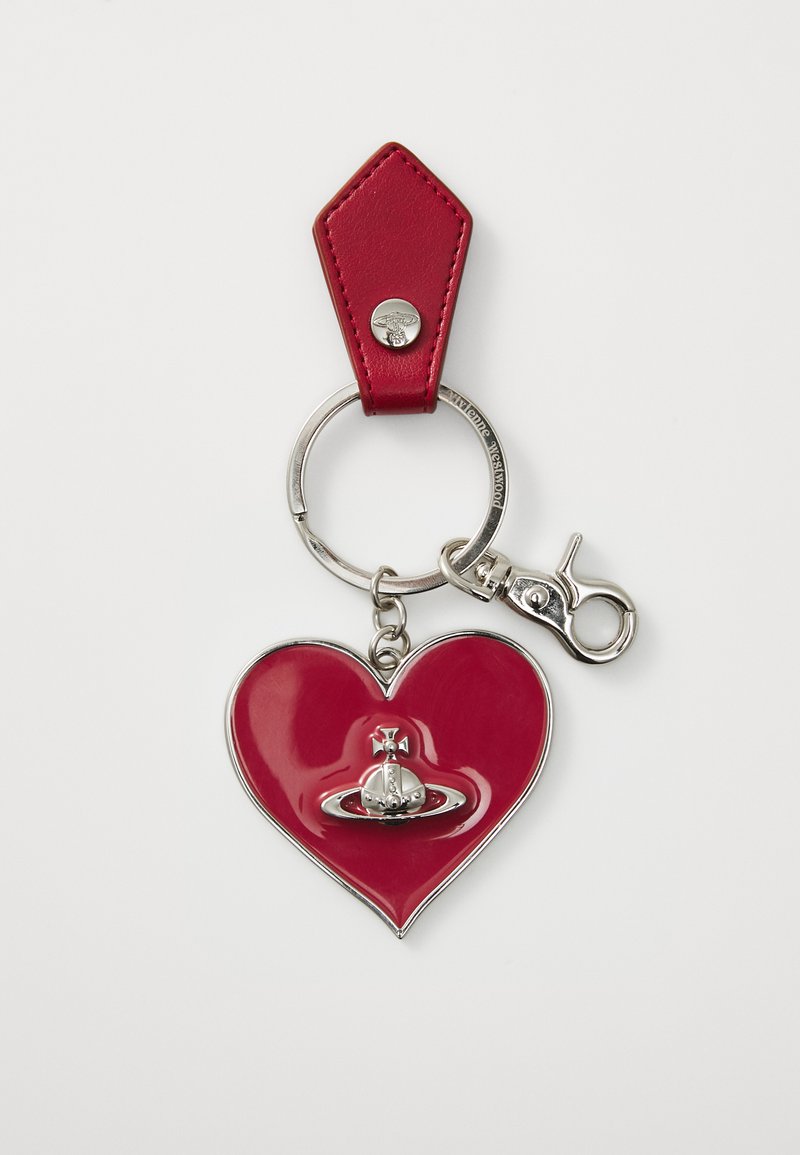 Vivienne Westwood HEART KEYRING - Keyring - red