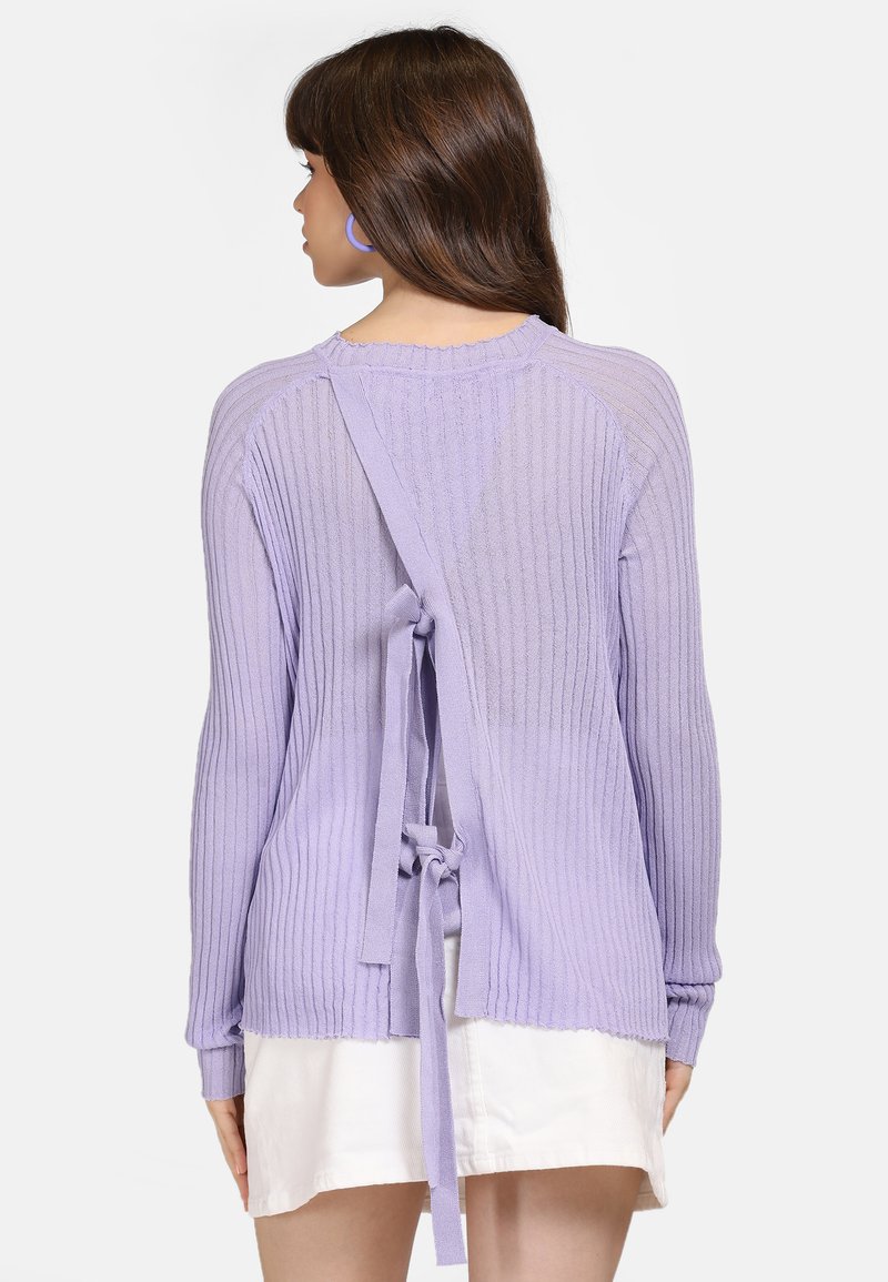 Damen Strickjacken | myMo Strickpullover lilac/lila - RU75796 Damen Strickjacken | myMo Strickpullover lilac/lila - RU75796