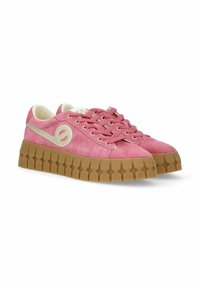 No Name PLAY LOGO - Sneakers laag - rosette l gold