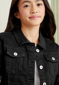 Lipsy REGULAR FIT - Traper jakna - black