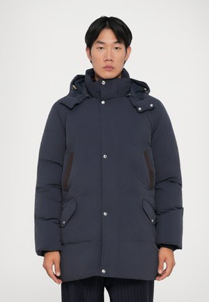 HOODED COAT - Dunfrakker - very dark navy