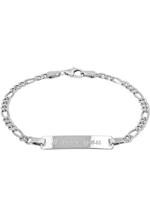 I LOVE YOU IDENT - Pulsera - silberfarben