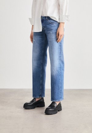 Straight leg jeans - blue denim