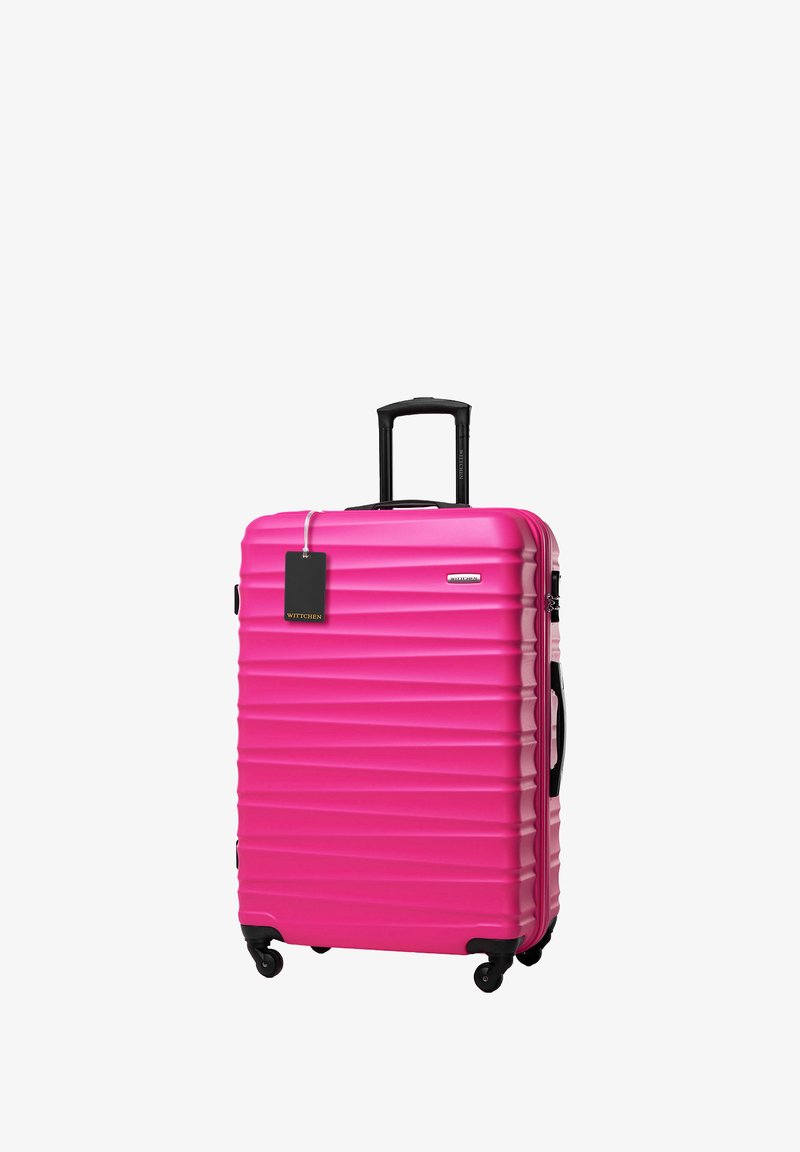 WITTCHEN LARGE SUITCASE WITH LUGGAGE TAG - Valise - pink