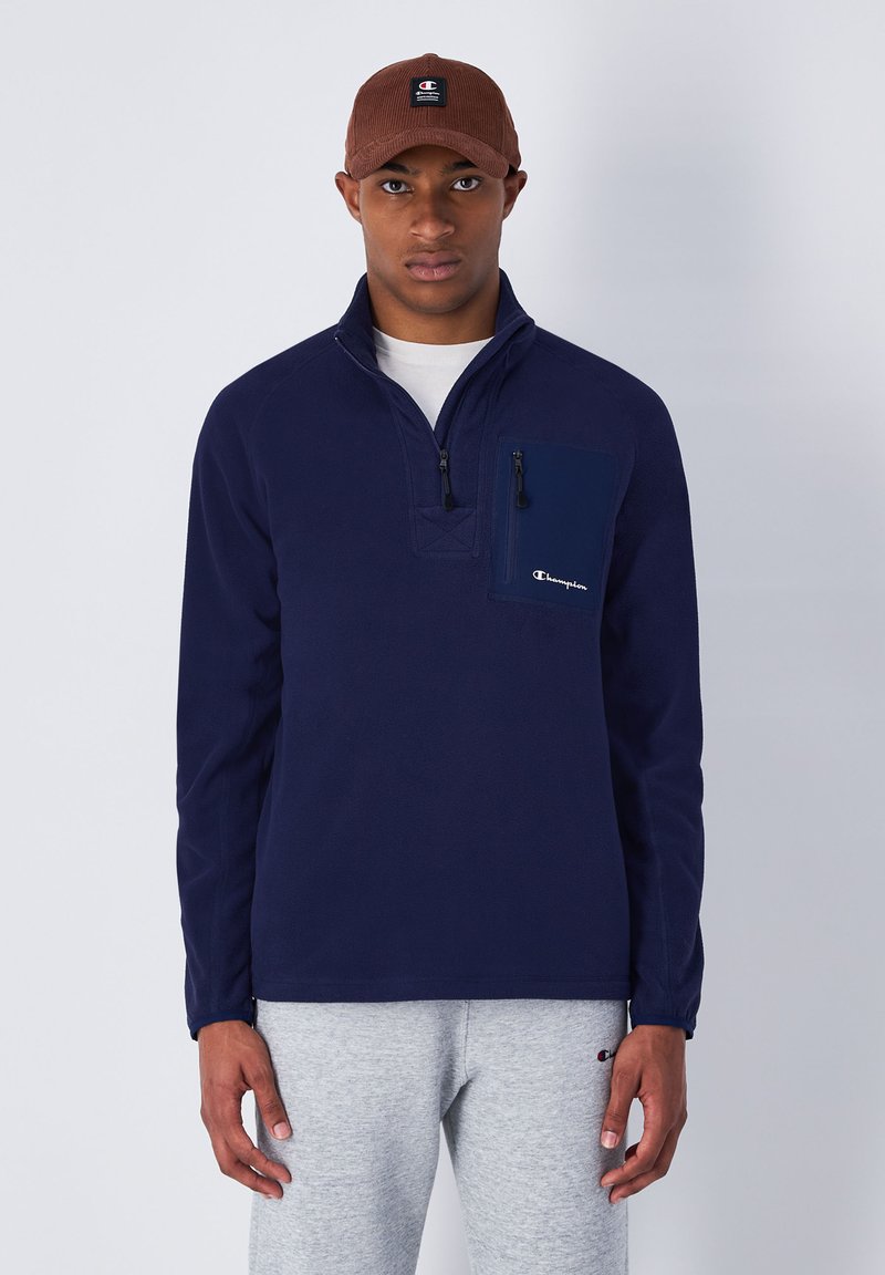 Sous-pull Micropolaire ALGI Dolcevita - Bleu Marine - Col Haut, Broderie "Guardi" - Taille XXXL