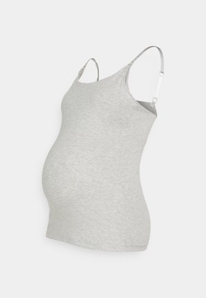 Lindex CAMISOLE - Φανέλα - grey