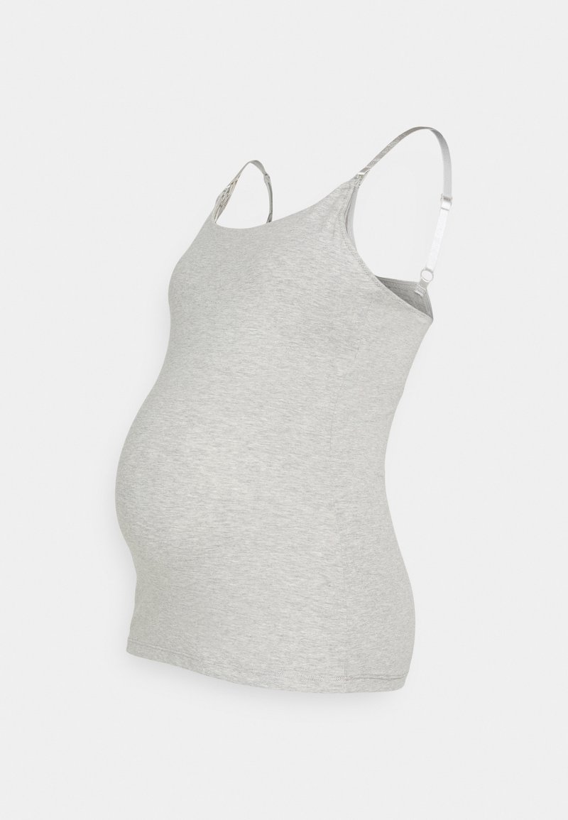 Lindex CAMISOLE - Φανέλα - grey