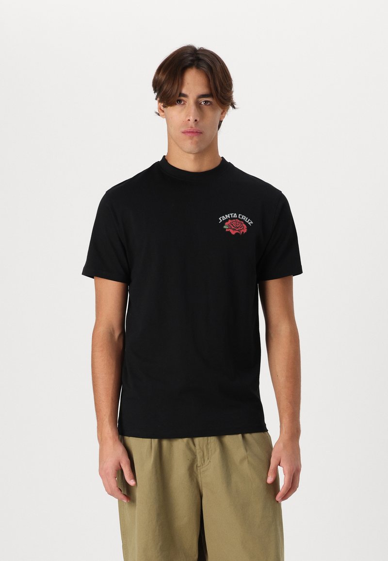Santa Cruz - ROSES SOLO UNISEX - Print T-shirt - black, Enlarge