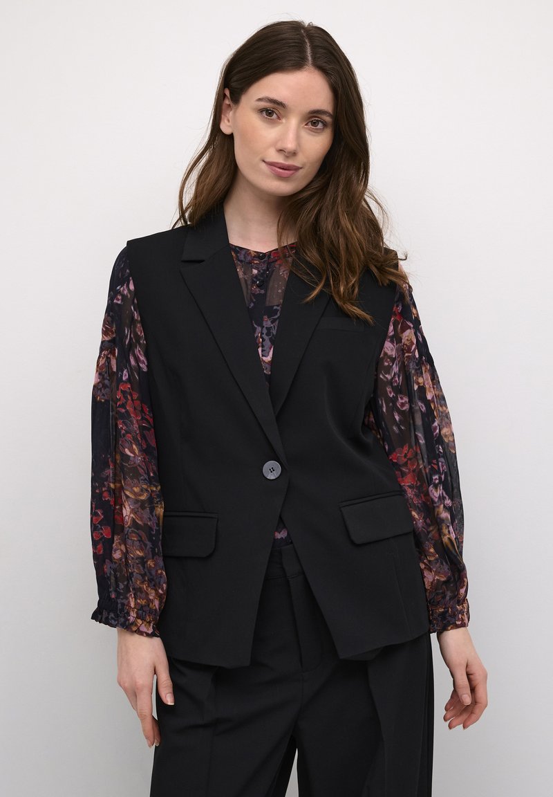 Cream BIT - Vestă - pitch black/negru - Zalando.ro