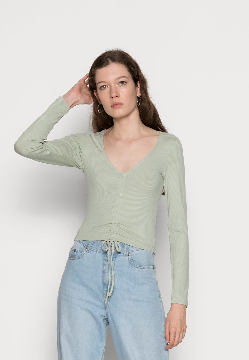 Even&Odd Camisola de manga comprida - light green