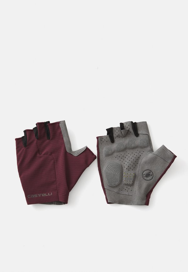 PREMIO EVO GLOVE - Fingerless gloves - deep bordeaux