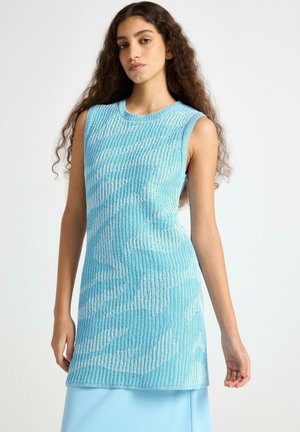 Top - light dusty blue