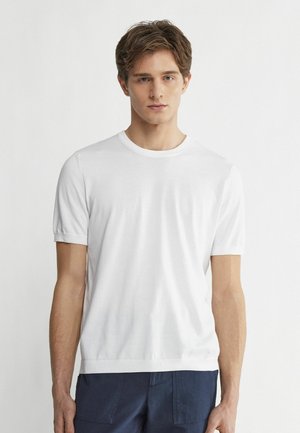 T-Shirt basic - weiß