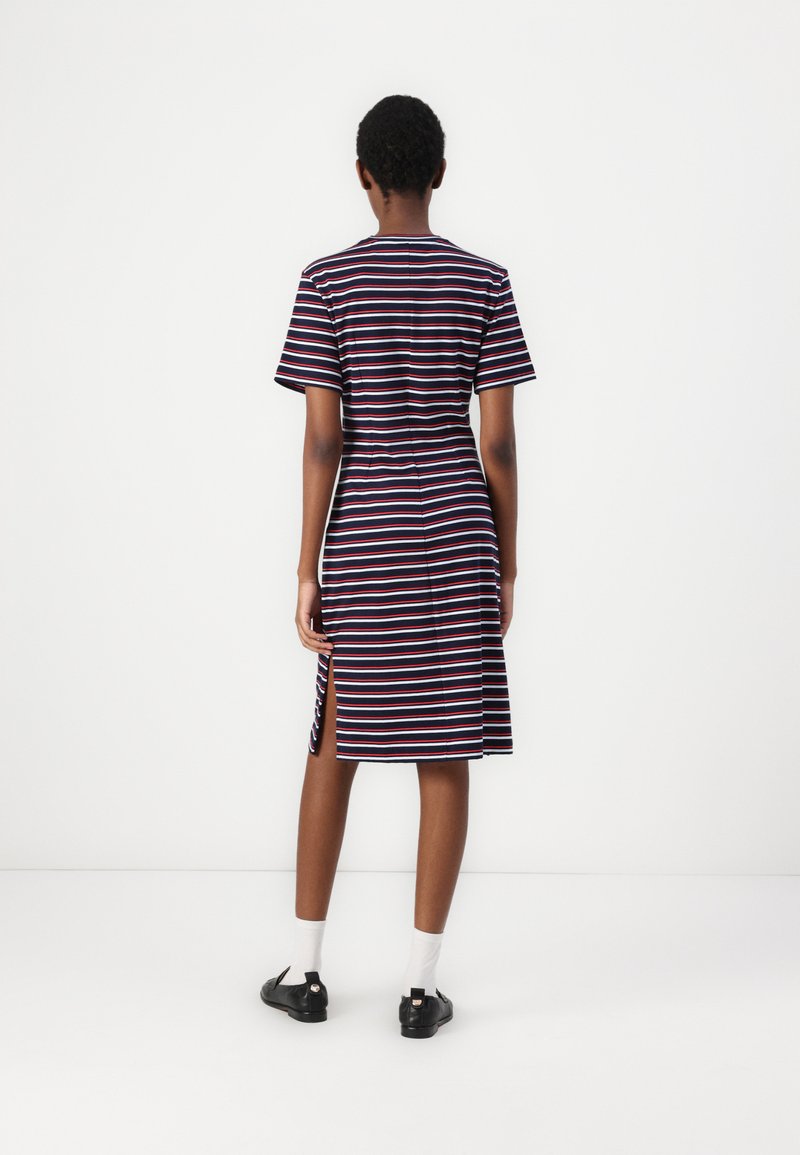 Lacoste Jersey dress - navy blue/grenadine/dark blue