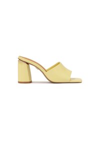 MAR - Šľapky na opätku - yellow