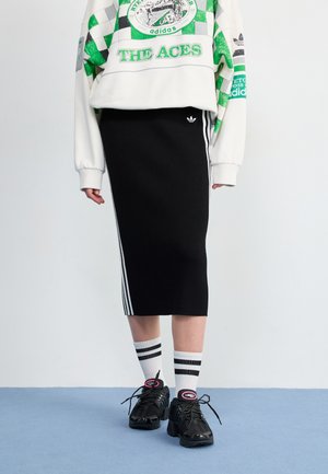 KNIT SKIRT - Zīmuļsvārki - black