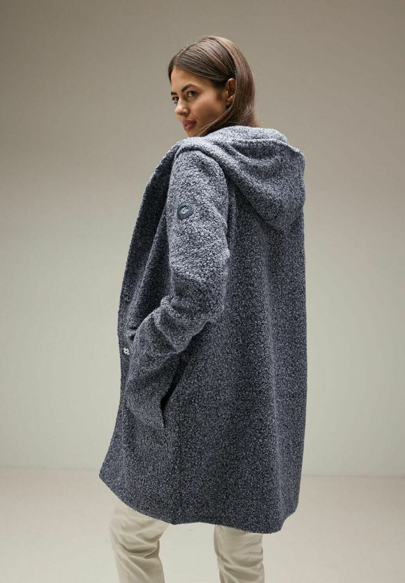 Kurzmantel Mantel Boucle Damen Kapuze Kurzmantel Damen Street One