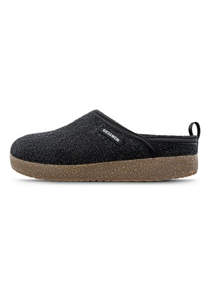 WOOL CLOGS - Pantoffels - schwarz