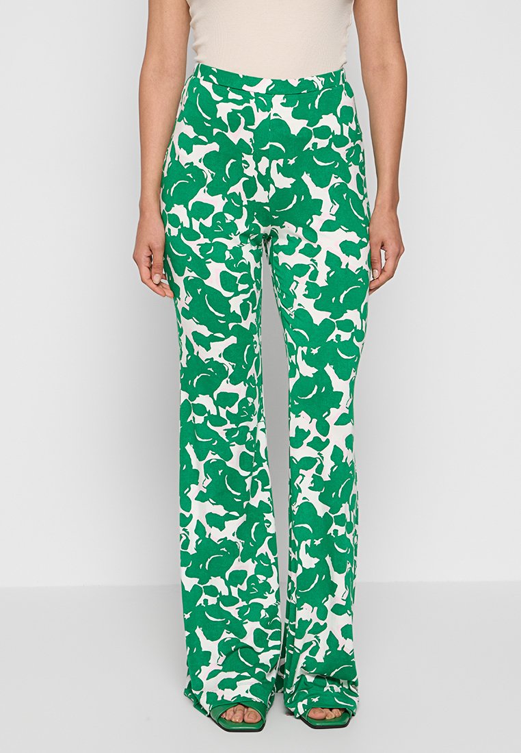 Diane von Furstenberg Broek groen