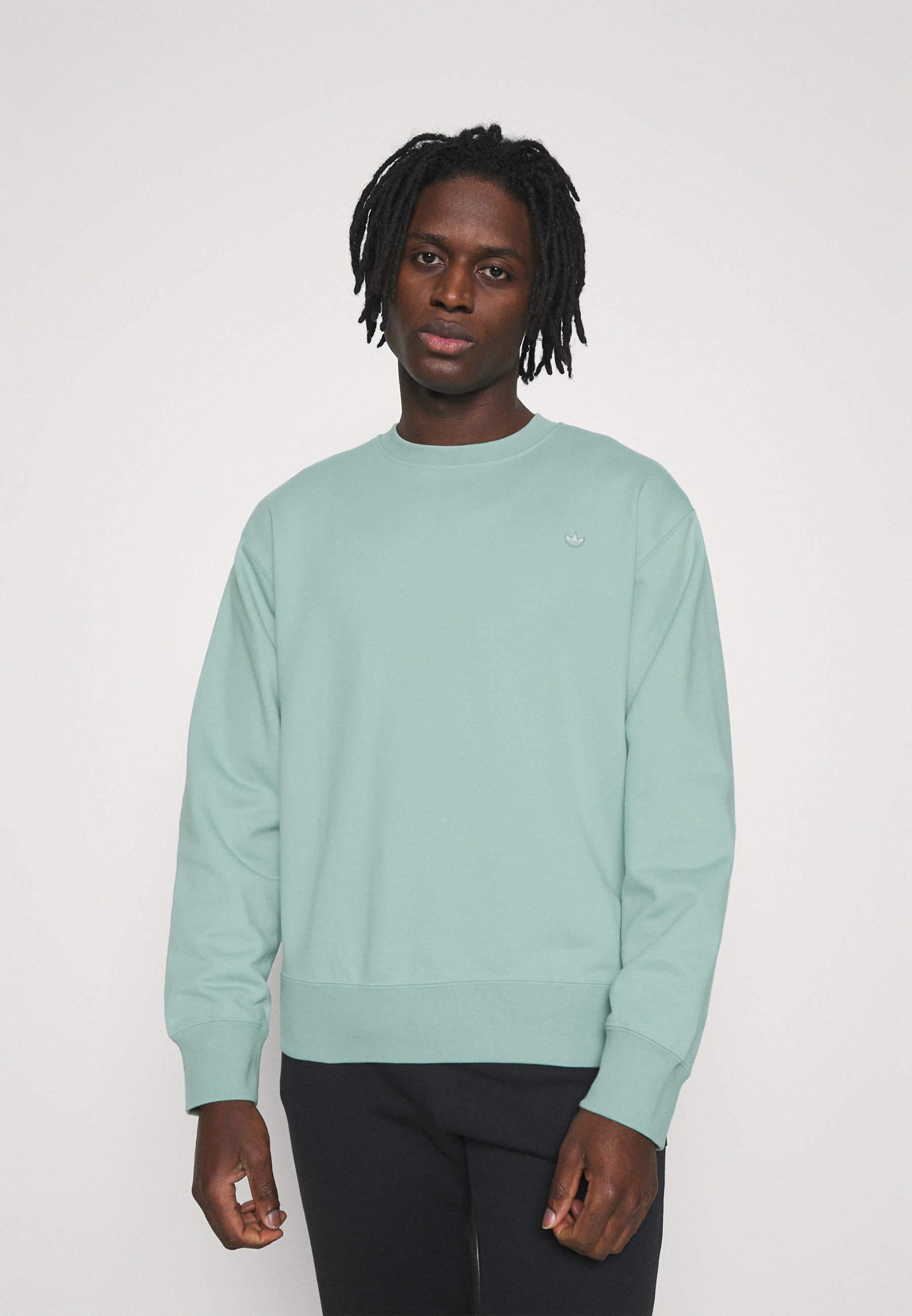 green addidas jumper