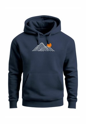Kapuzenpullover - navy