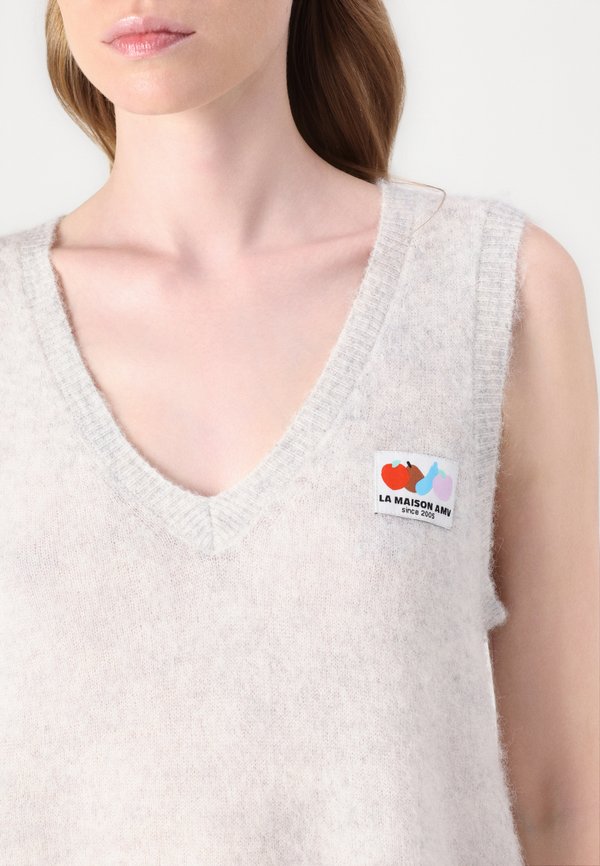 NENYBAY - Waistcoat - polar melange4