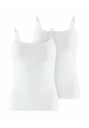 DAILY COMFORT 2-PACK - Undershirt - white
