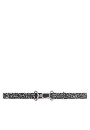 ESSENTIAL CLASSICS - Waist belt - silbermetallic schwarz