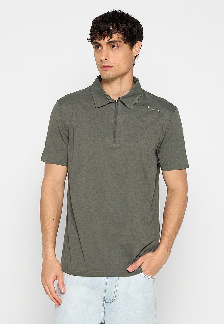 Born Living Yoga T-shirt basic donkergroen