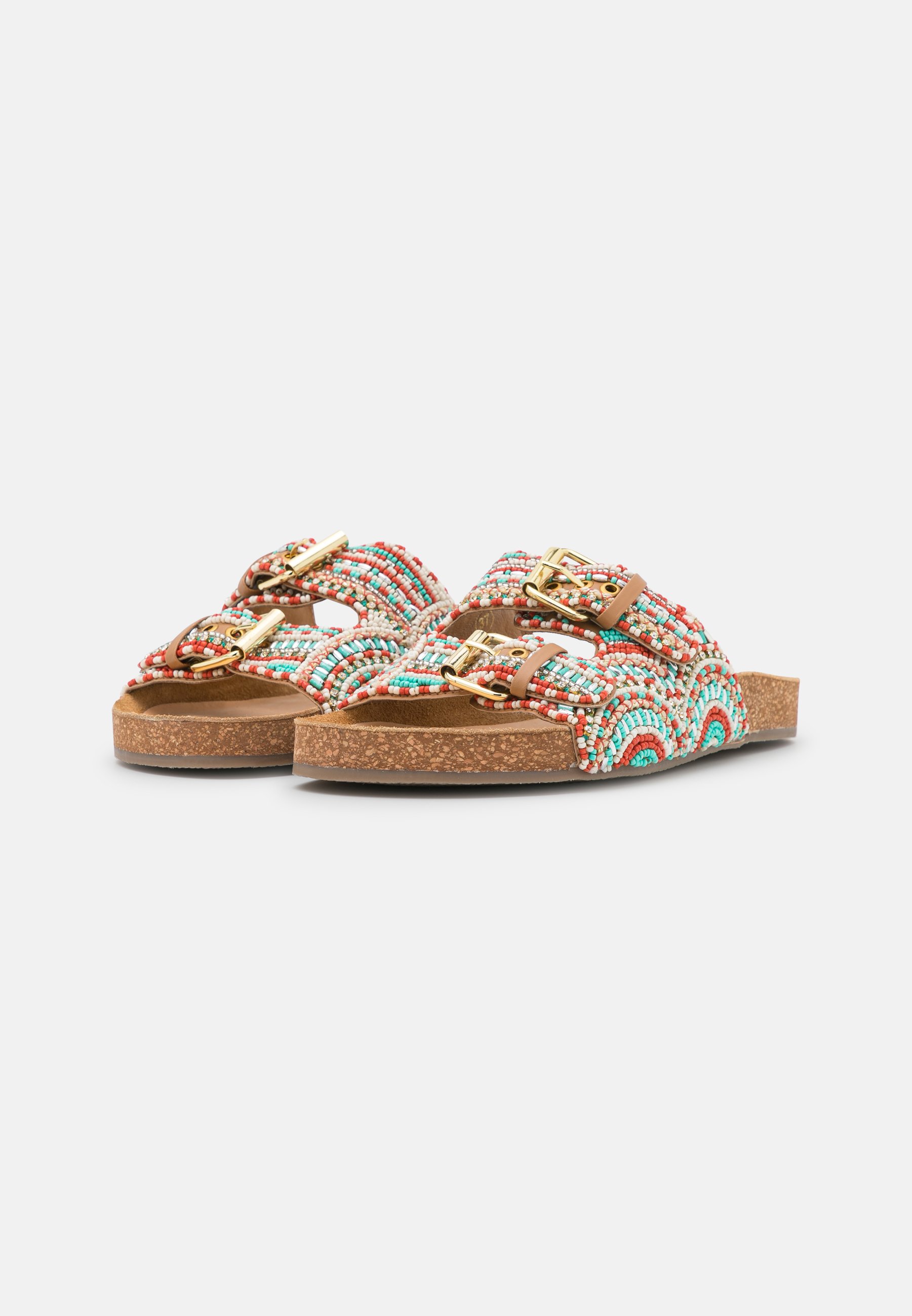 San Marina Sandalias planas - multi-coloured/nude - Zalando.es