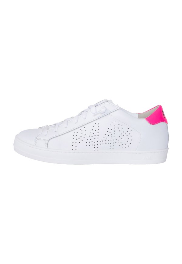 JOHN - Sneaker low - whi fucsia