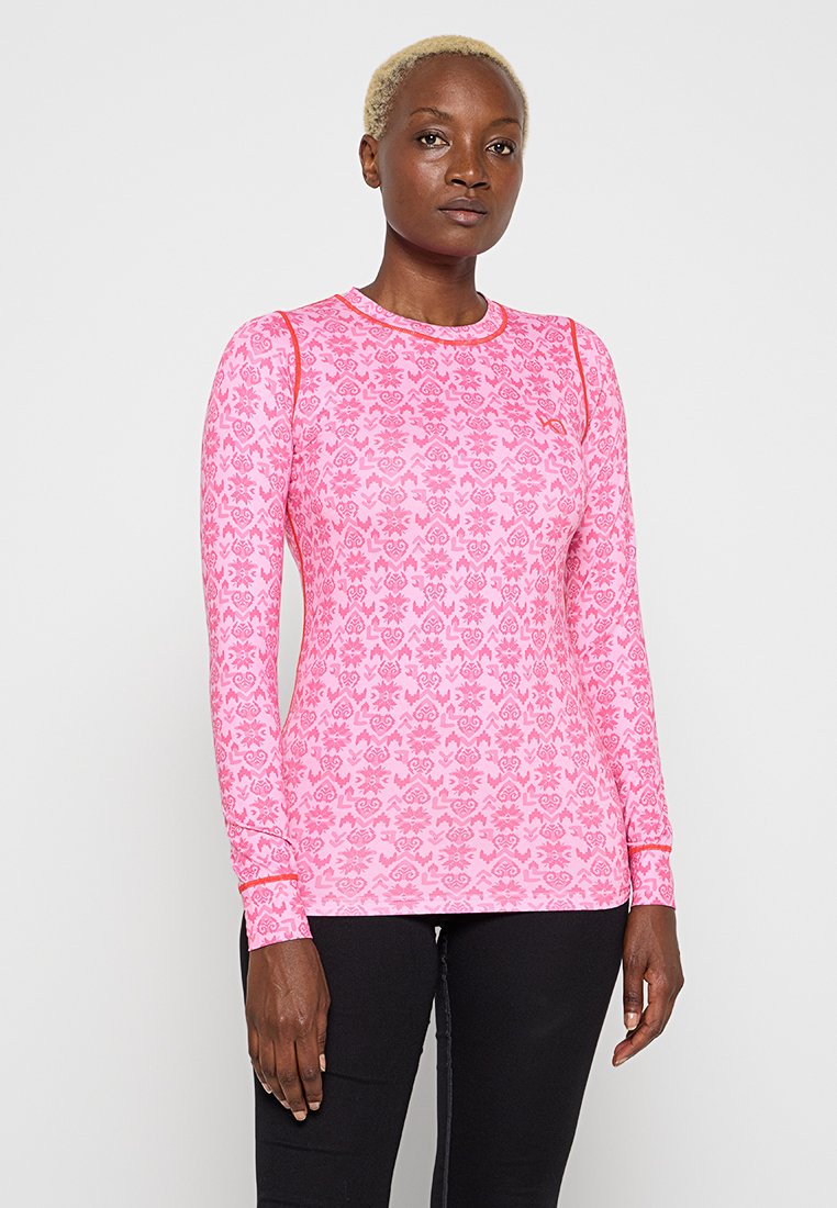 Kari Traa Sport T-shirt donkerroze