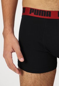 Puma MEN EVERYDAY 6 PACK - Boxer alsónadrág - red/teal/forest