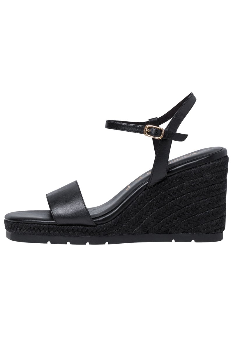 Damen Pumps | Tamaris Keilsandaletteblack uni/schwarz - PC18336 Damen Pumps | Tamaris Keilsandaletteblack uni/schwarz - PC18336
