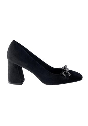 FOREVER COMFORT WITH MOTIONFLEX HARDWARE TRIM SQUARE TOE COURT - Klassieke pumps - black