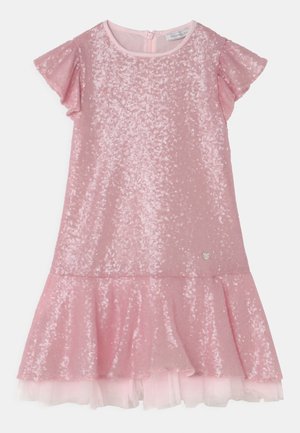 DRESS MINI ABITO TUTÙ CON PAILLETTES - Robe de soirée - rosa antico