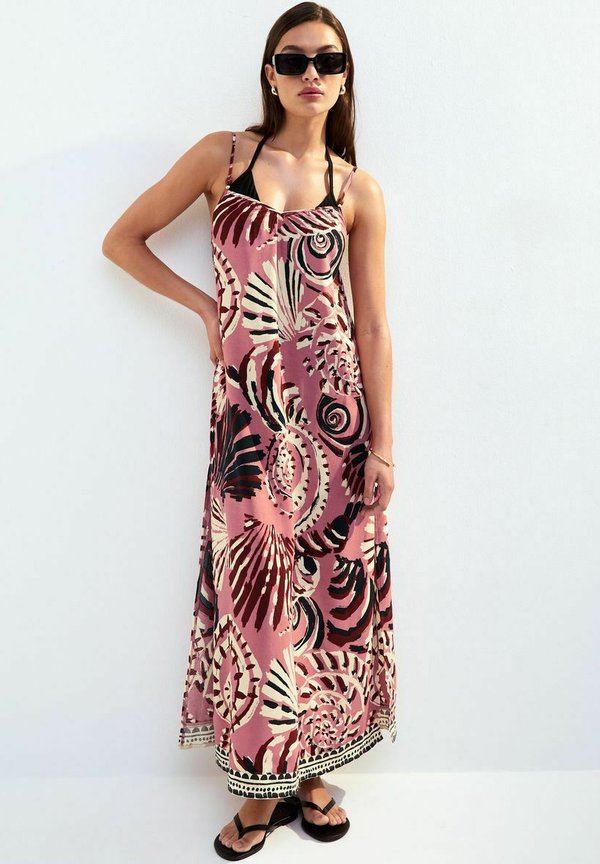 SHELL PRINT MAXI - Maxikleid