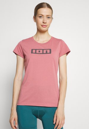 TEE SEEK - T-shirt print - dirty rose