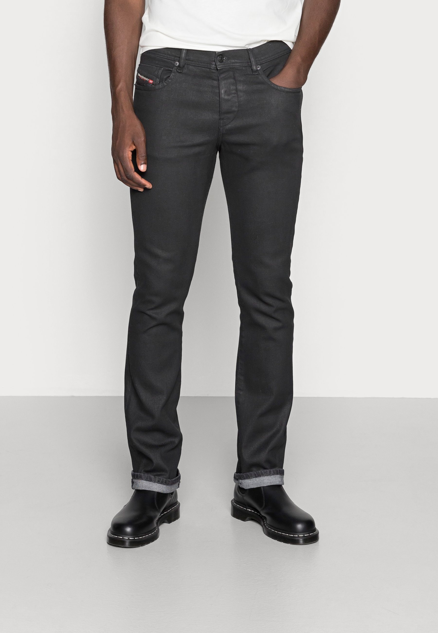Diesel Prigludę džinsai - grey denim/pilkų džinsų - Zalando.lt
