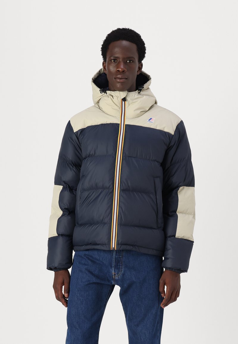 K-Way LE VRAI CLAUDE HEAVY WARM UNISEX - Žieminė striukė - blue depth/beige