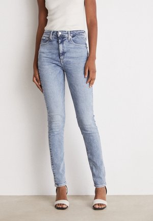 Skinny džíny - light-blue denim