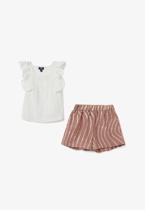 OVS STRETCH SET AND REGULAR FIT - Shorts - white