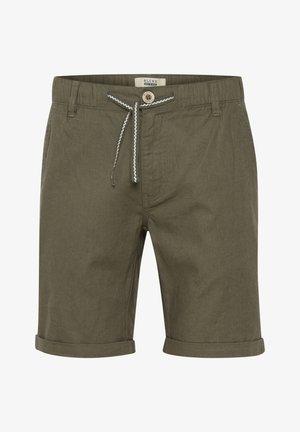 Blend, BHLENNO LINEN MIX - Short - dusty olive