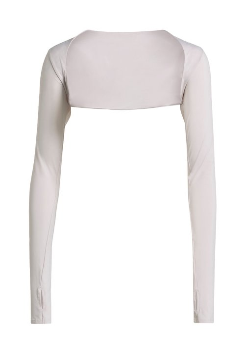 adidas POWER ESSENTIALS WORKOUT CONTOUR SHRUG - Long sleeved top - ice purple — photo 5