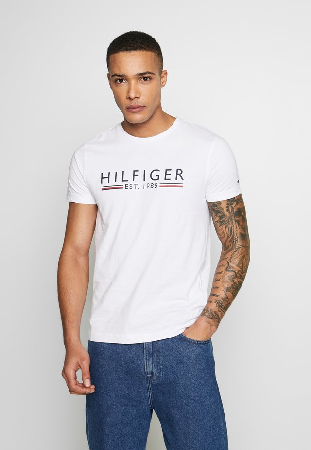 TEE - T-Shirt print - white