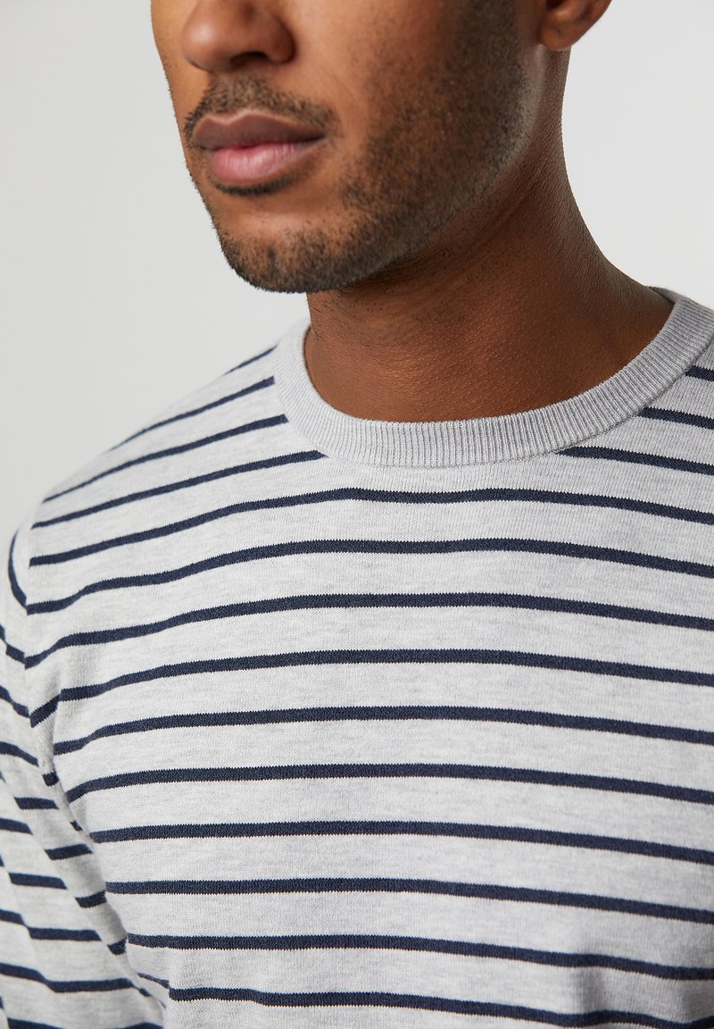 Herren Strickjacken | PROFUOMO Strickpullover grey/grau - PV29899 Herren Strickjacken | PROFUOMO Strickpullover grey/grau - PV29899