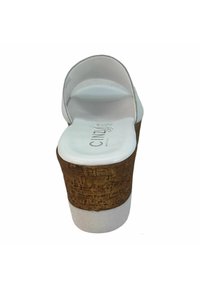 Cinzia Soft Ciabattine con tacco - off white