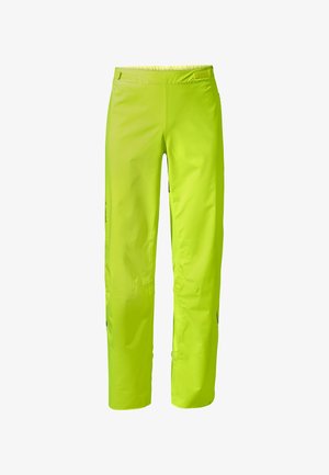 Vaude MOAB RAIN - Broek - neon yellow